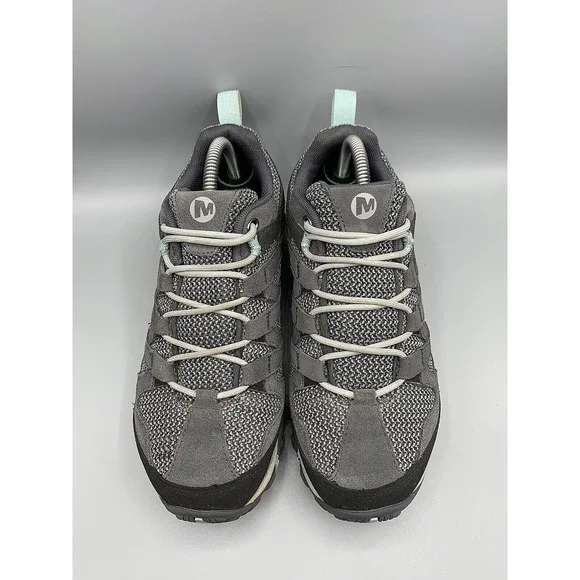 MERRELL ALVERSTONE Gray Outdoor Hiking Shoes J034612 Women's Size 9 M - Picture 7 of 11